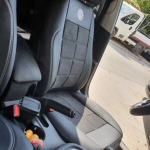 Potah sedadla pro VW Jetta - alcantara a eko kůže
