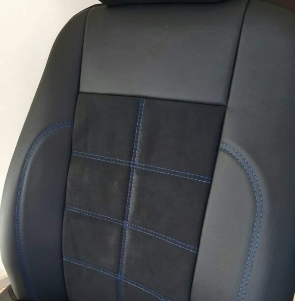 Potah sedadla pro VW Golf - alcantara a eko kůže - Image 8