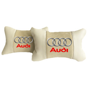 Polštáře Kůže + Alcantara – Béžový - Audi