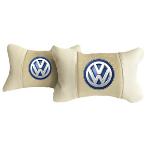 Polštáře Kůže + Alcantara – Béžový - VW